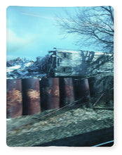 New Jersey From The Train 5 - Blanket