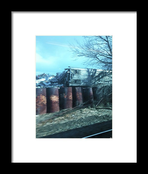 New Jersey From The Train 5 - Framed Print