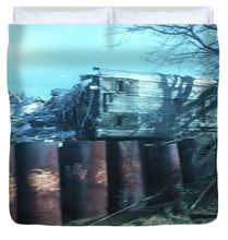 New Jersey From The Train 5 - Duvet Cover