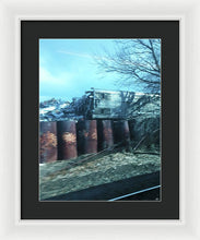 New Jersey From The Train 5 - Framed Print