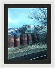 New Jersey From The Train 5 - Framed Print