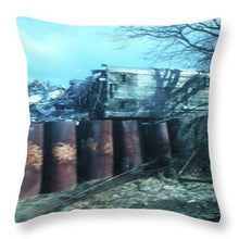 New Jersey From The Train 5 - Throw Pillow