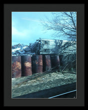 New Jersey From The Train 5 - Framed Print