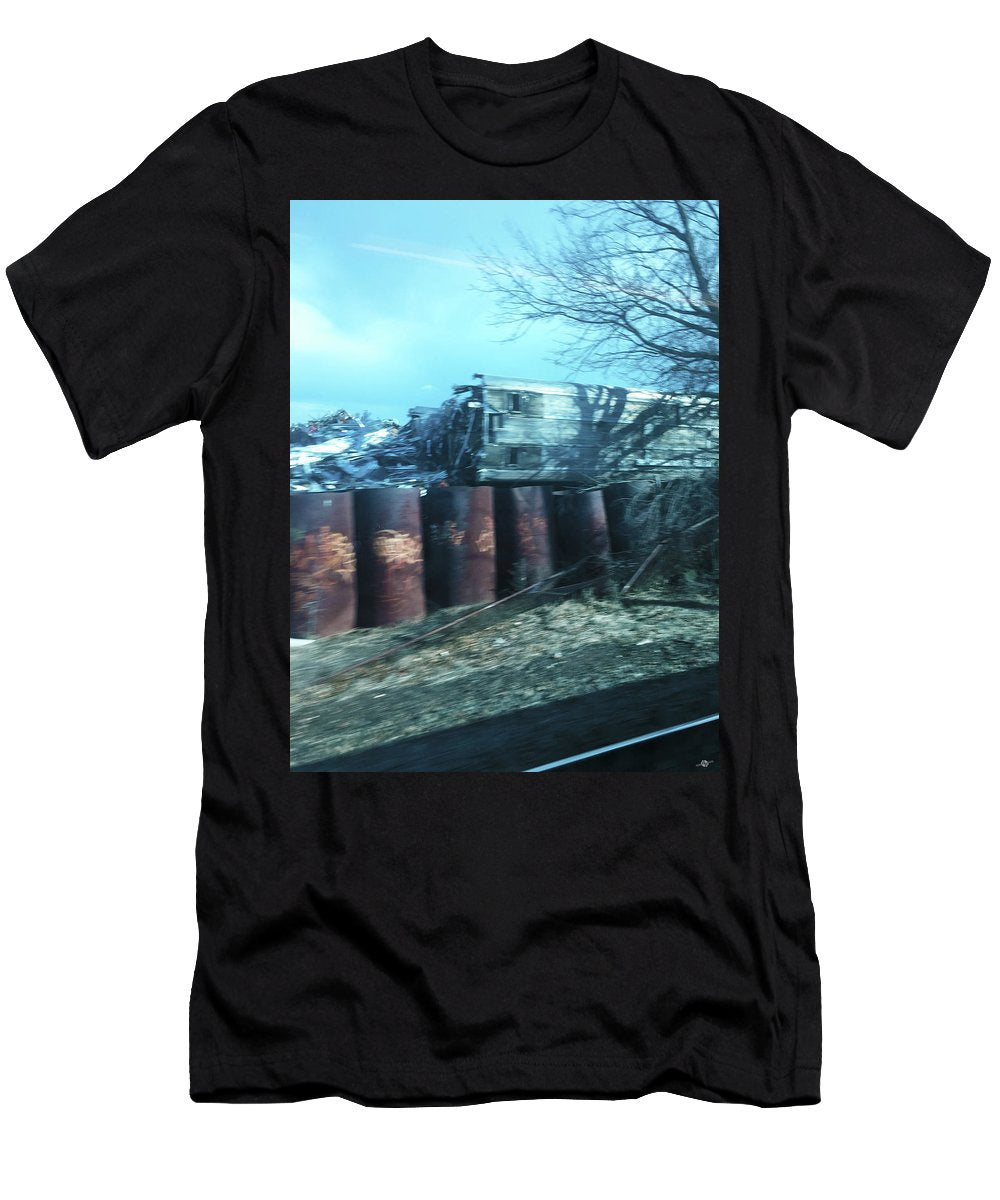 New Jersey From The Train 5 - Men's T-Shirt (Athletic Fit)