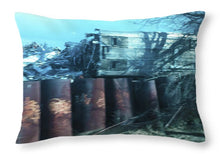 New Jersey From The Train 5 - Throw Pillow