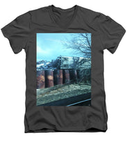 New Jersey From The Train 5 - Men's V-Neck T-Shirt
