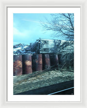 New Jersey From The Train 5 - Framed Print