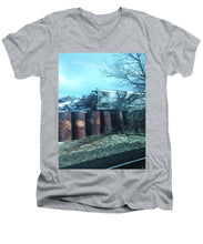 New Jersey From The Train 5 - Men's V-Neck T-Shirt