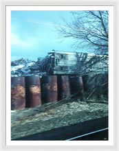 New Jersey From The Train 5 - Framed Print