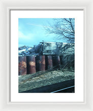 New Jersey From The Train 5 - Framed Print