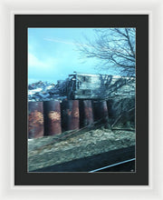New Jersey From The Train 5 - Framed Print