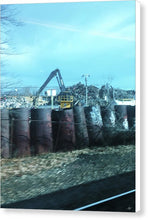New Jersey From The Train 6 - Canvas Print