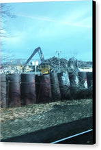 New Jersey From The Train 6 - Canvas Print