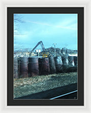 New Jersey From The Train 6 - Framed Print