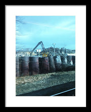 New Jersey From The Train 6 - Framed Print