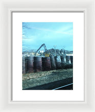 New Jersey From The Train 6 - Framed Print