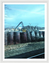 New Jersey From The Train 6 - Framed Print