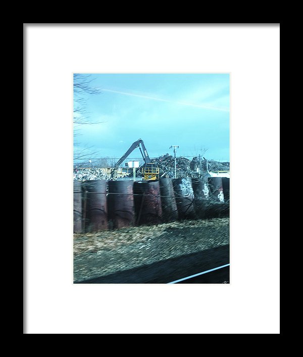 New Jersey From The Train 6 - Framed Print