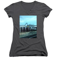 New Jersey From The Train 6 - Women's V-Neck (Athletic Fit)