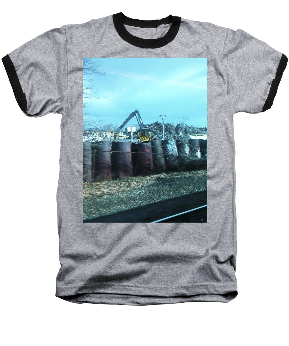 New Jersey From The Train 6 - Baseball T-Shirt