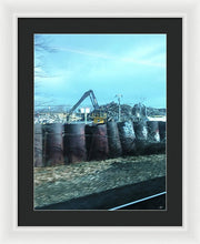 New Jersey From The Train 6 - Framed Print