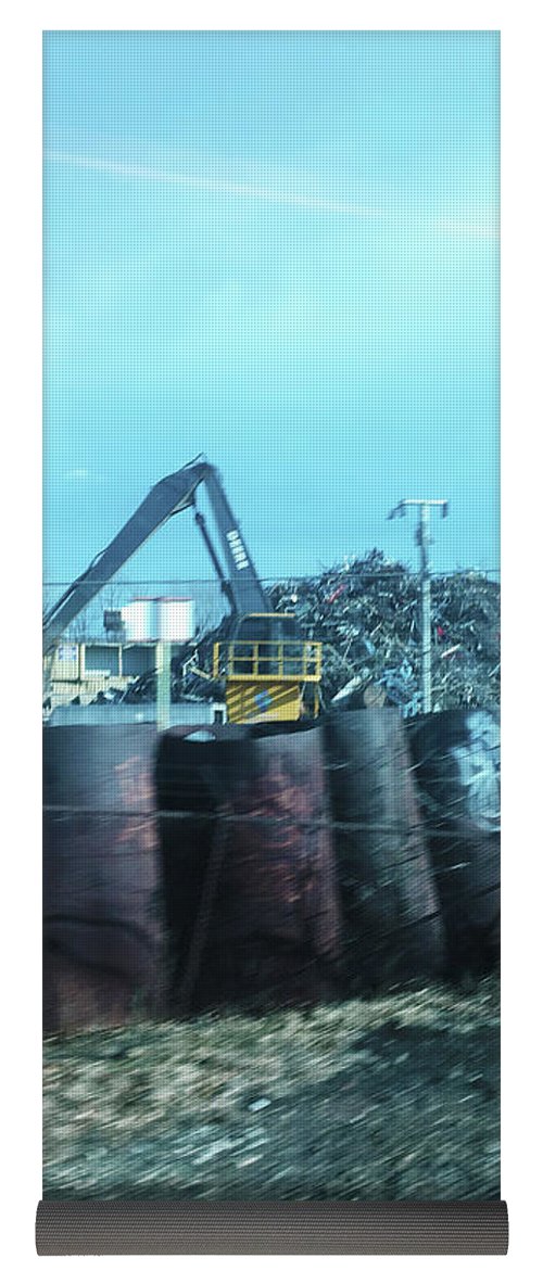 New Jersey From The Train 6 - Yoga Mat