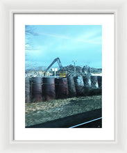 New Jersey From The Train 6 - Framed Print