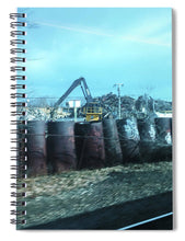 New Jersey From The Train 6 - Spiral Notebook