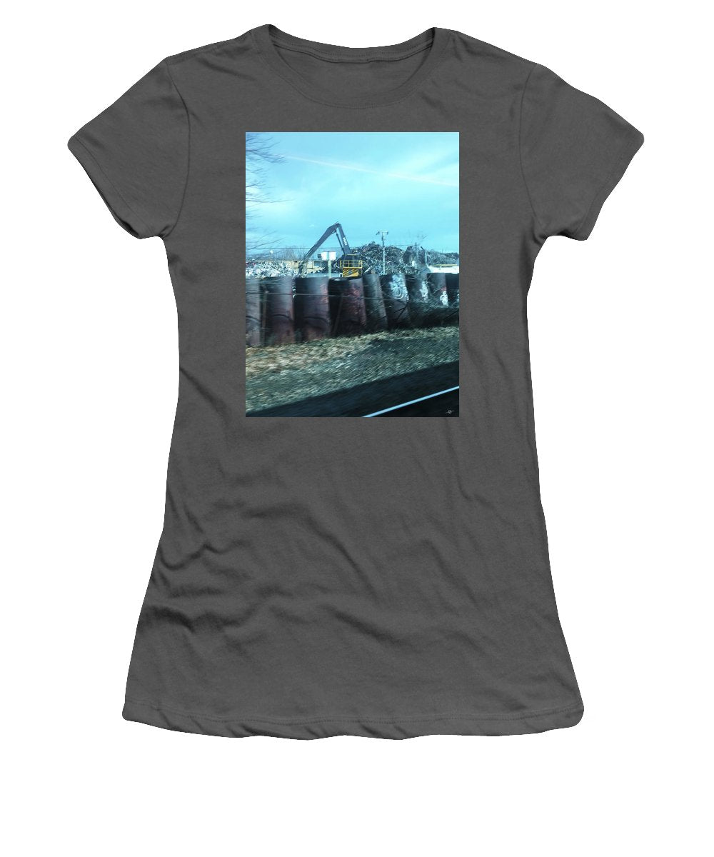 New Jersey From The Train 6 - Women's T-Shirt (Athletic Fit)
