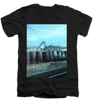 New Jersey From The Train 6 - Men's V-Neck T-Shirt