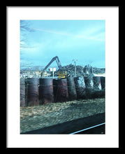 New Jersey From The Train 6 - Framed Print