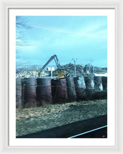 New Jersey From The Train 6 - Framed Print