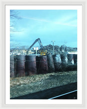 New Jersey From The Train 6 - Framed Print