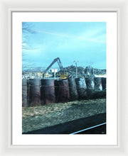 New Jersey From The Train 6 - Framed Print