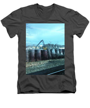 New Jersey From The Train 6 - Men's V-Neck T-Shirt