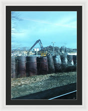 New Jersey From The Train 6 - Framed Print