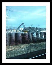 New Jersey From The Train 6 - Framed Print
