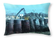 New Jersey From The Train 6 - Throw Pillow