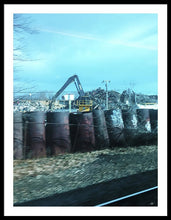 New Jersey From The Train 6 - Framed Print