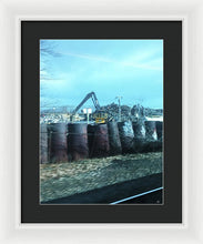 New Jersey From The Train 6 - Framed Print