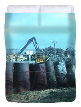 New Jersey From The Train 6 - Duvet Cover