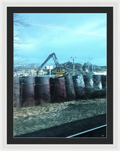 New Jersey From The Train 6 - Framed Print