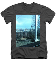 New Jersey From The Train 7 - Men's V-Neck T-Shirt