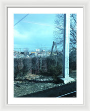 New Jersey From The Train 7 - Framed Print