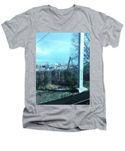 New Jersey From The Train 7 - Men's V-Neck T-Shirt