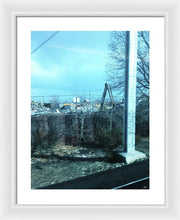 New Jersey From The Train 7 - Framed Print