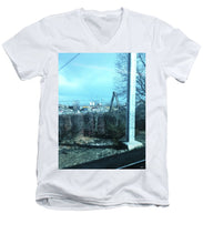 New Jersey From The Train 7 - Men's V-Neck T-Shirt