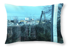 New Jersey From The Train 7 - Throw Pillow