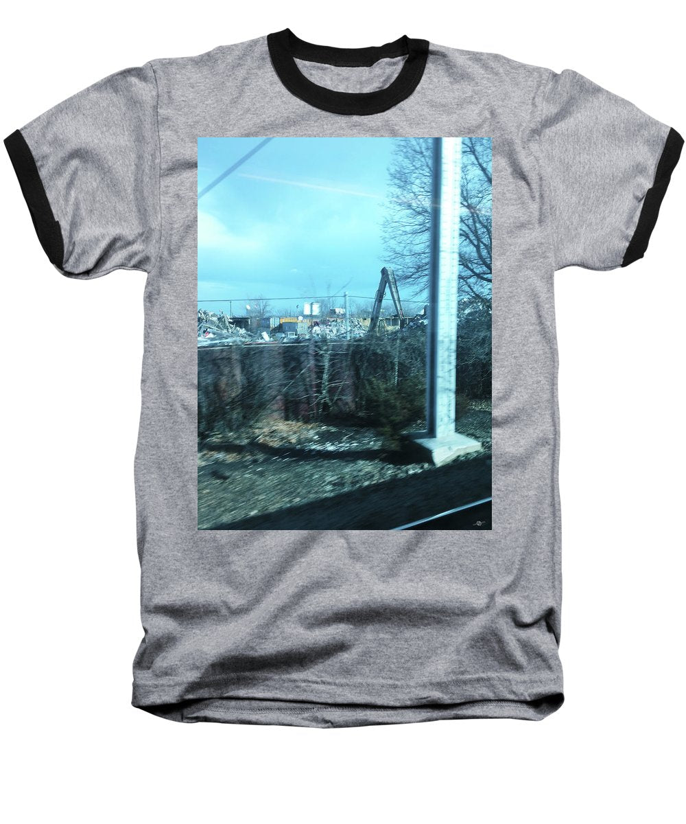 New Jersey From The Train 7 - Baseball T-Shirt