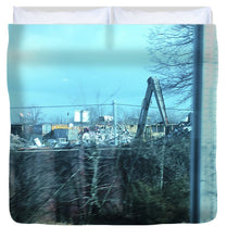New Jersey From The Train 7 - Duvet Cover